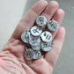 Hand-Engraved Aluminum Zodiac Sign Charm