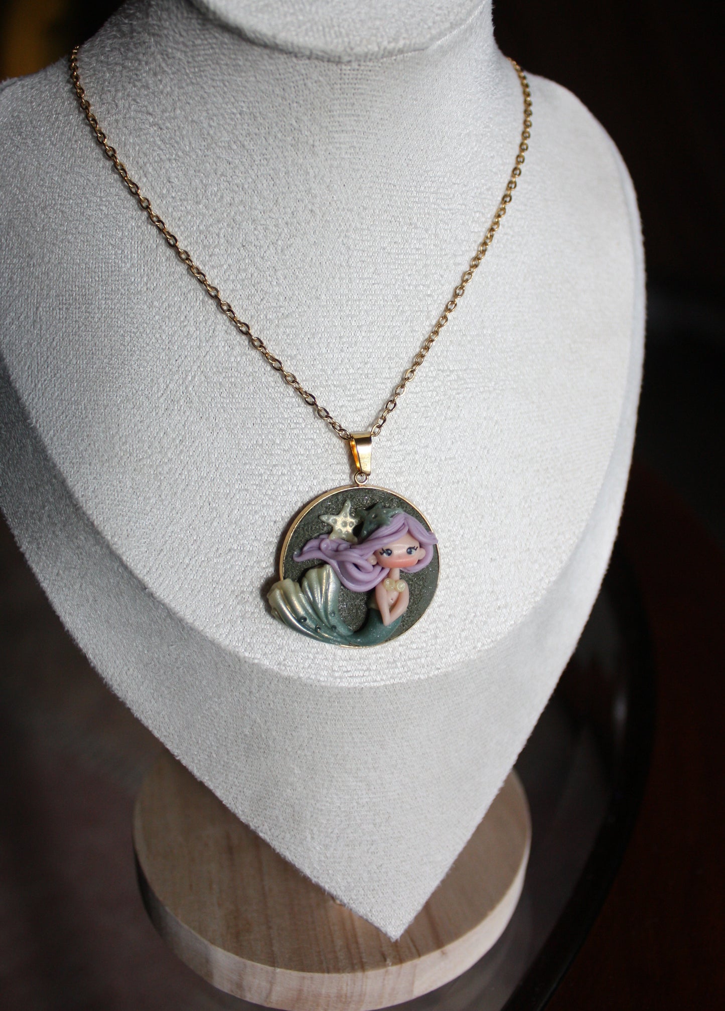 mermaid necklace
