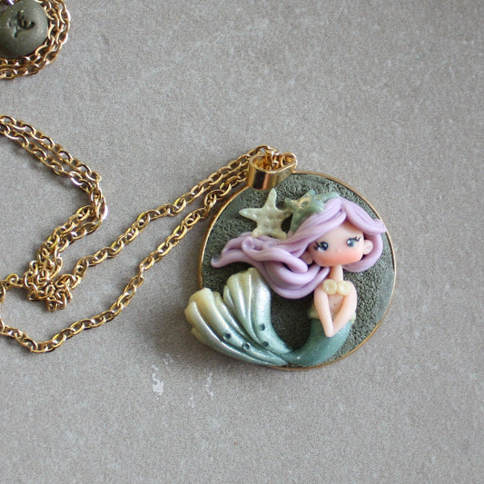 mermaid necklace