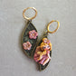 Leaf earrings III