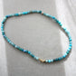 collana pietre dure azzurra
