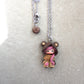 Collana in acciaio inox con petdoll