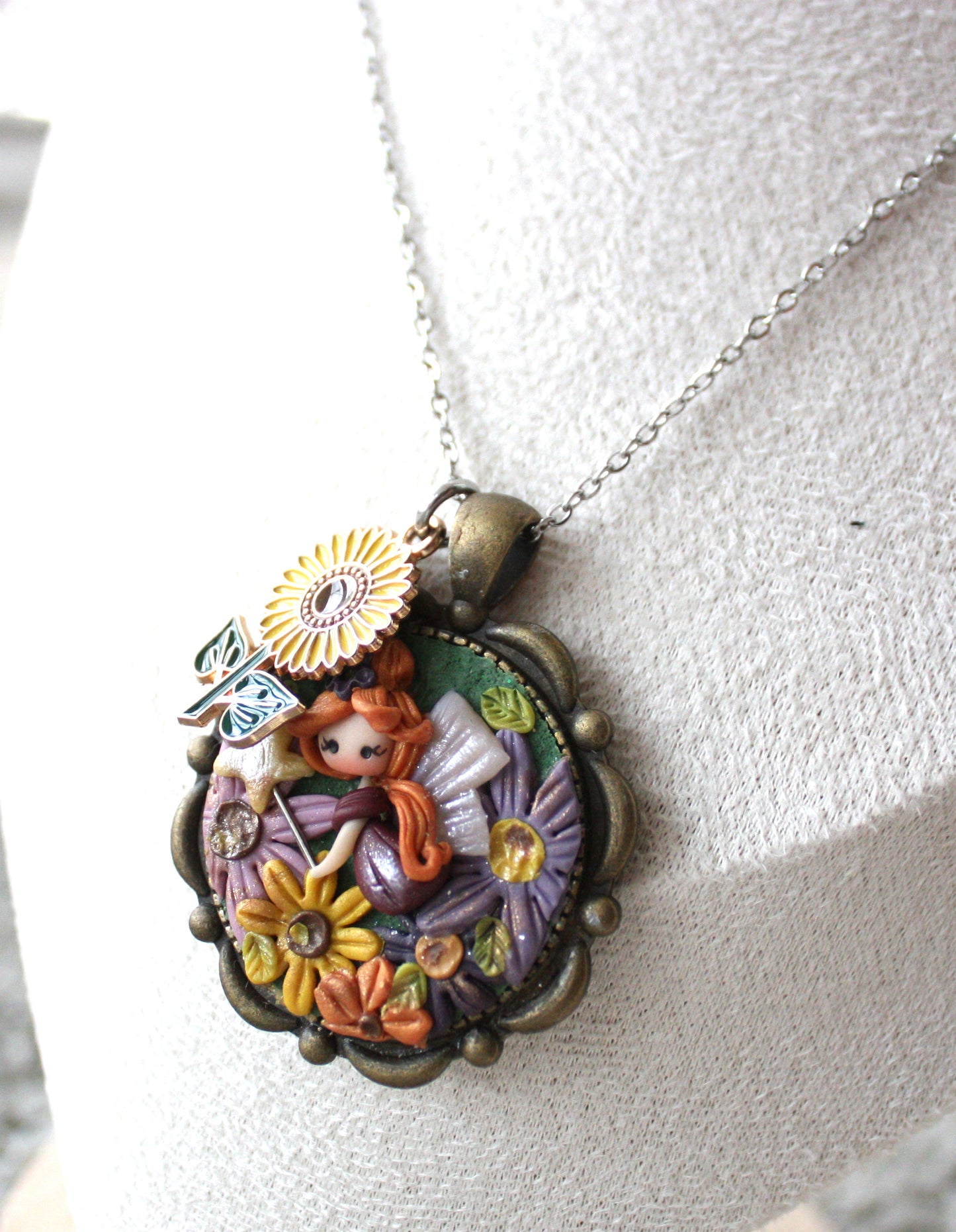 collana cammeo fatina