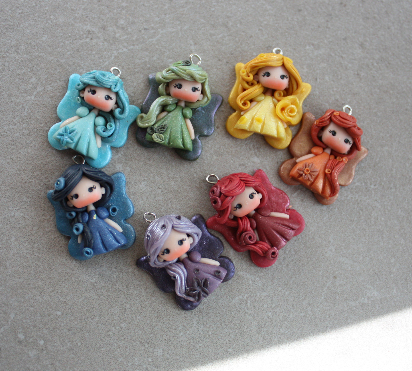 Rainbow fairies-  made to order