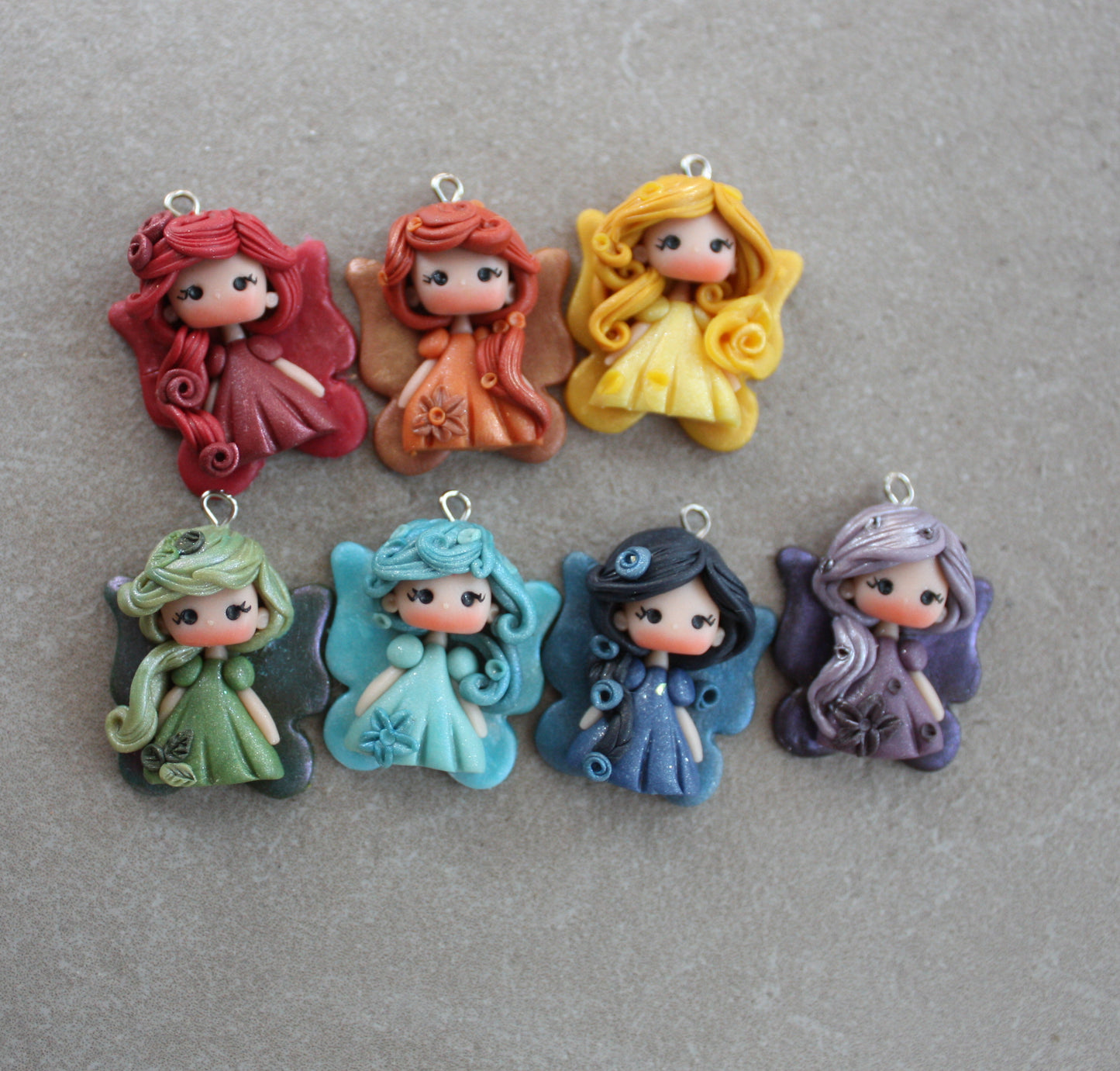 Rainbow fairies-  made to order
