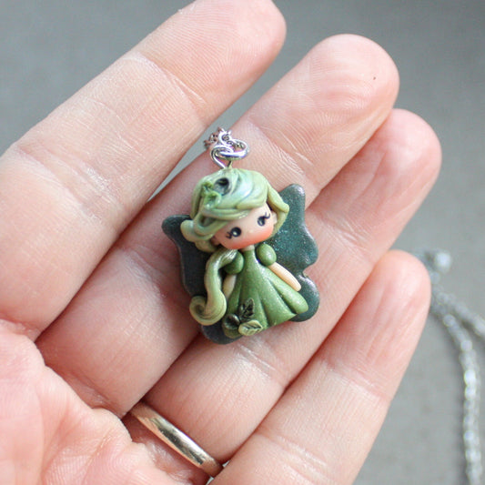 collana rainbow fairy - green