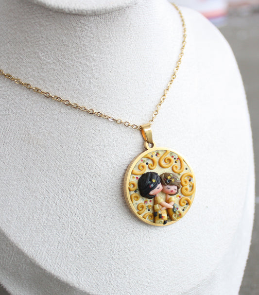 Collana Il Bacio di Klimt