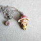 Mushroom Elf Necklace