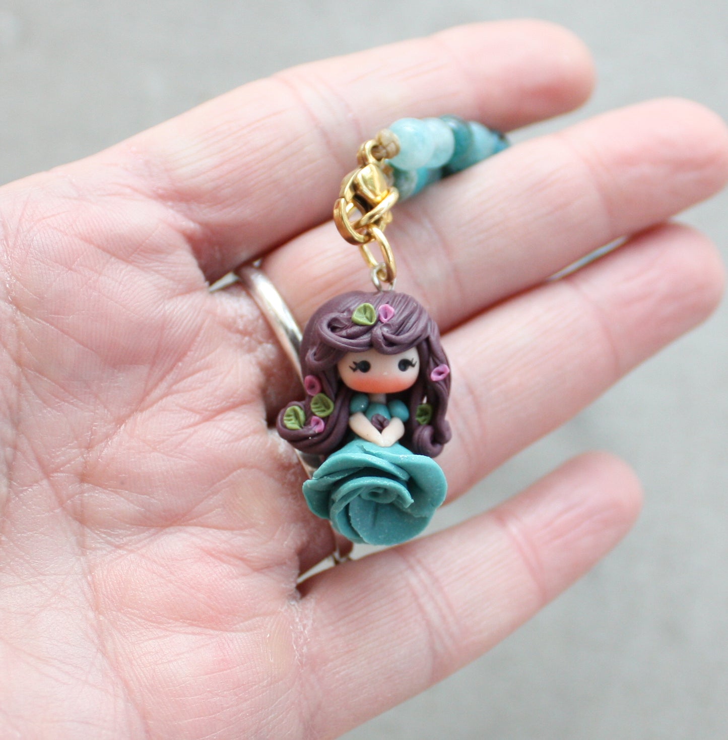 Collana azzurra ninfa