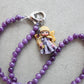 Collana viola fatina