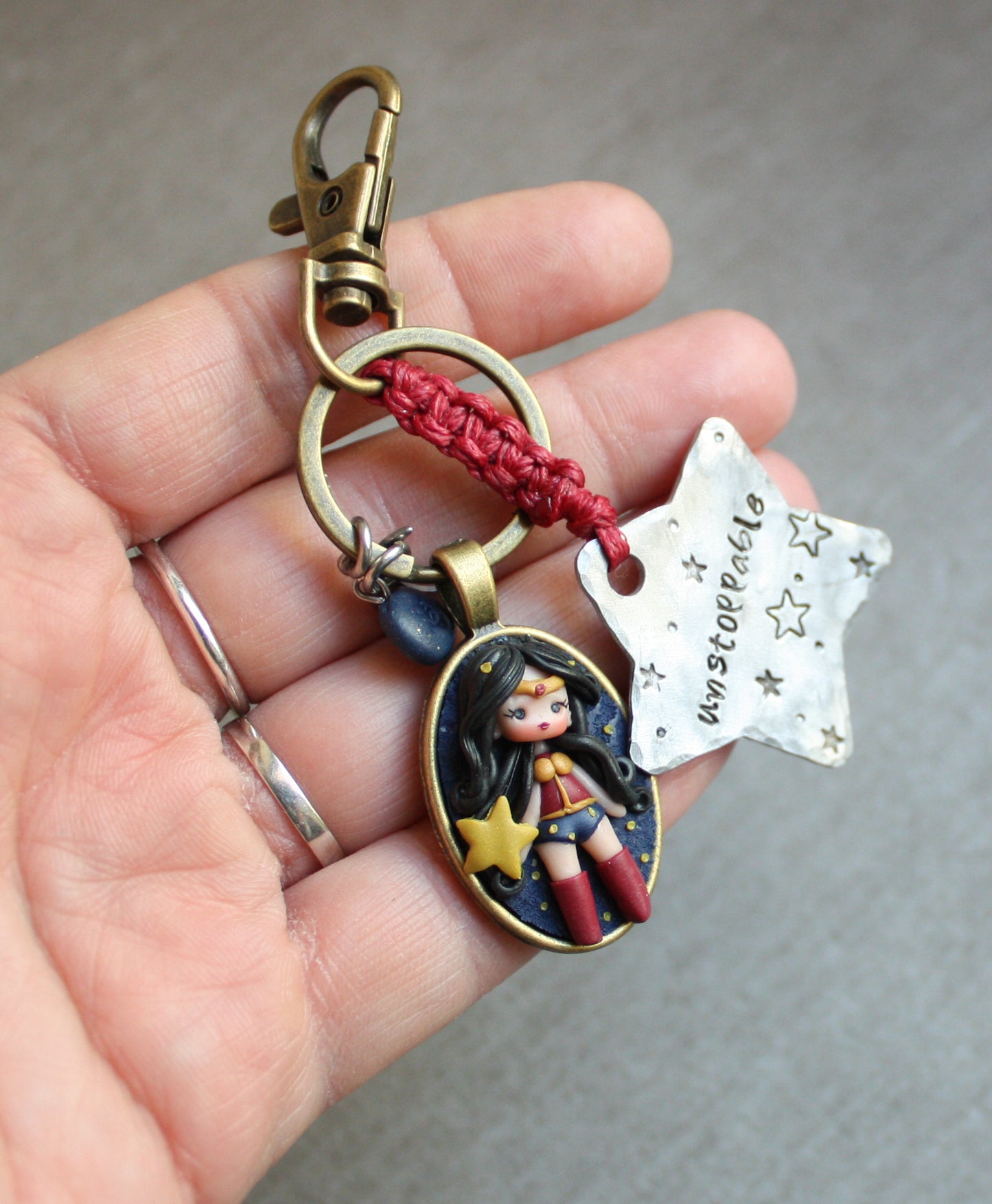 wonder woman  keychain