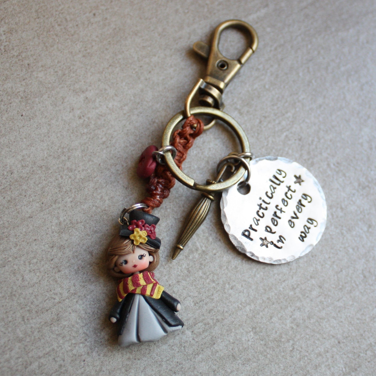 Mary Poppins keychain