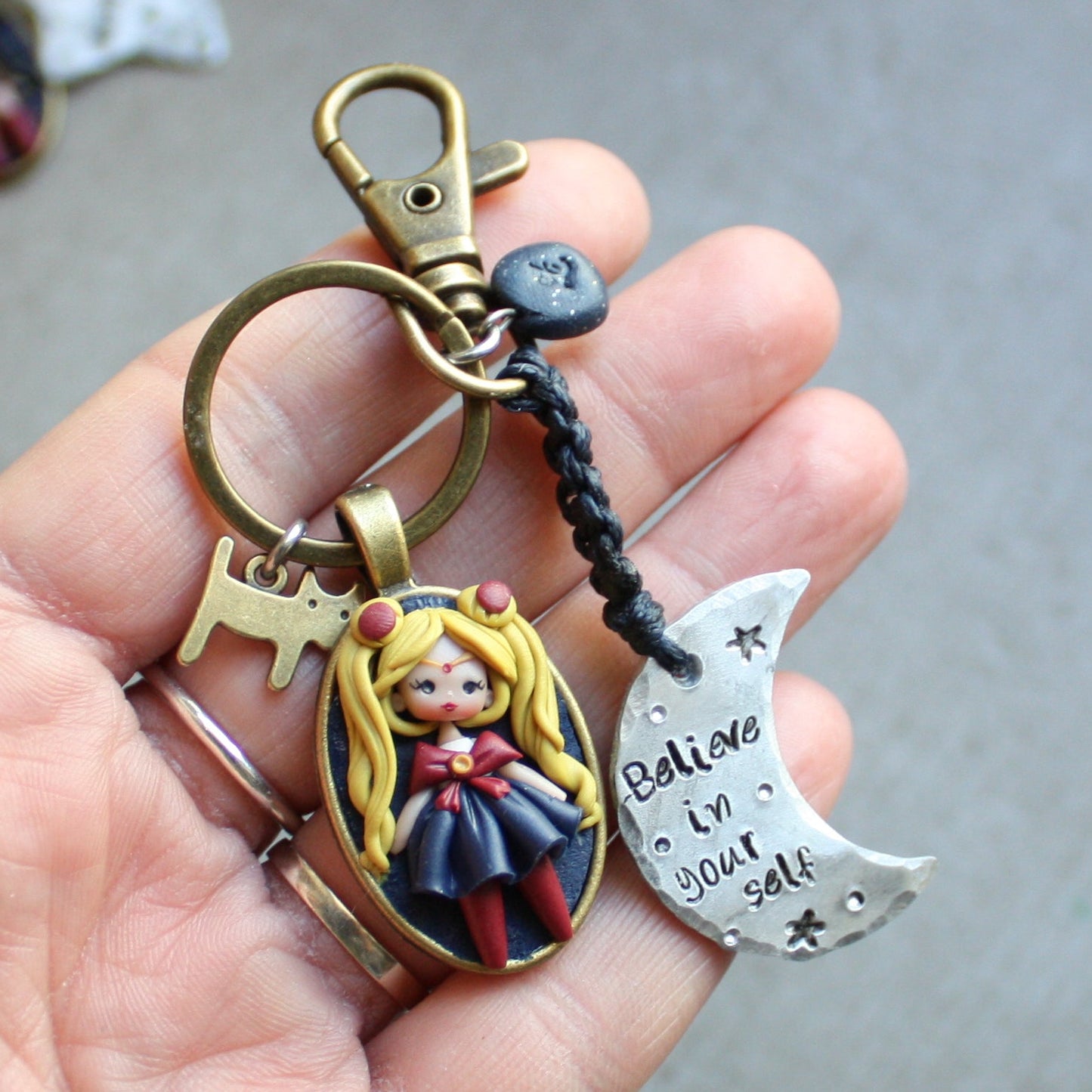 Sailor Moon keychain