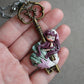 mermaid key necklace