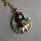 Snowwhite gold Necklace
