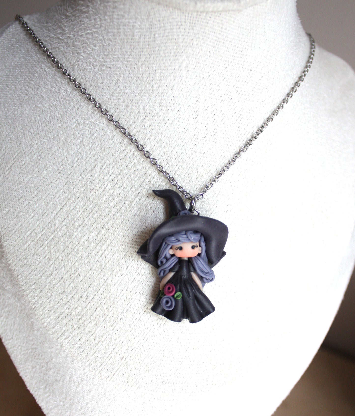 collana streghetta viola