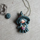 collana streghetta azzurra