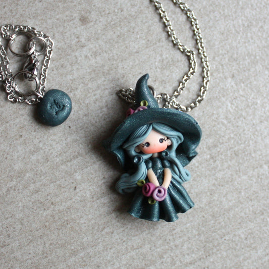 collana streghetta azzurra