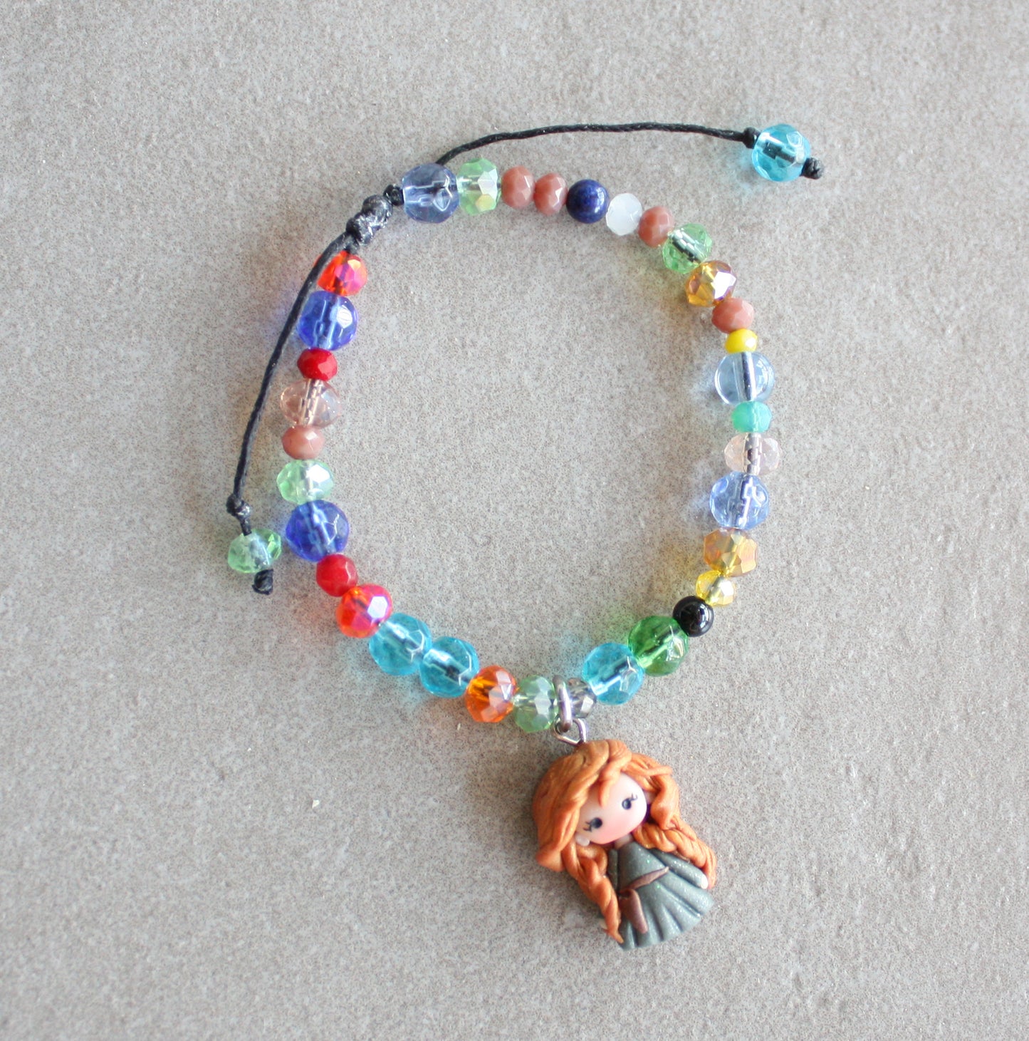 Colorful Beaded Bracelet – Merida ✨