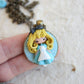 mini doll necklace - Alice