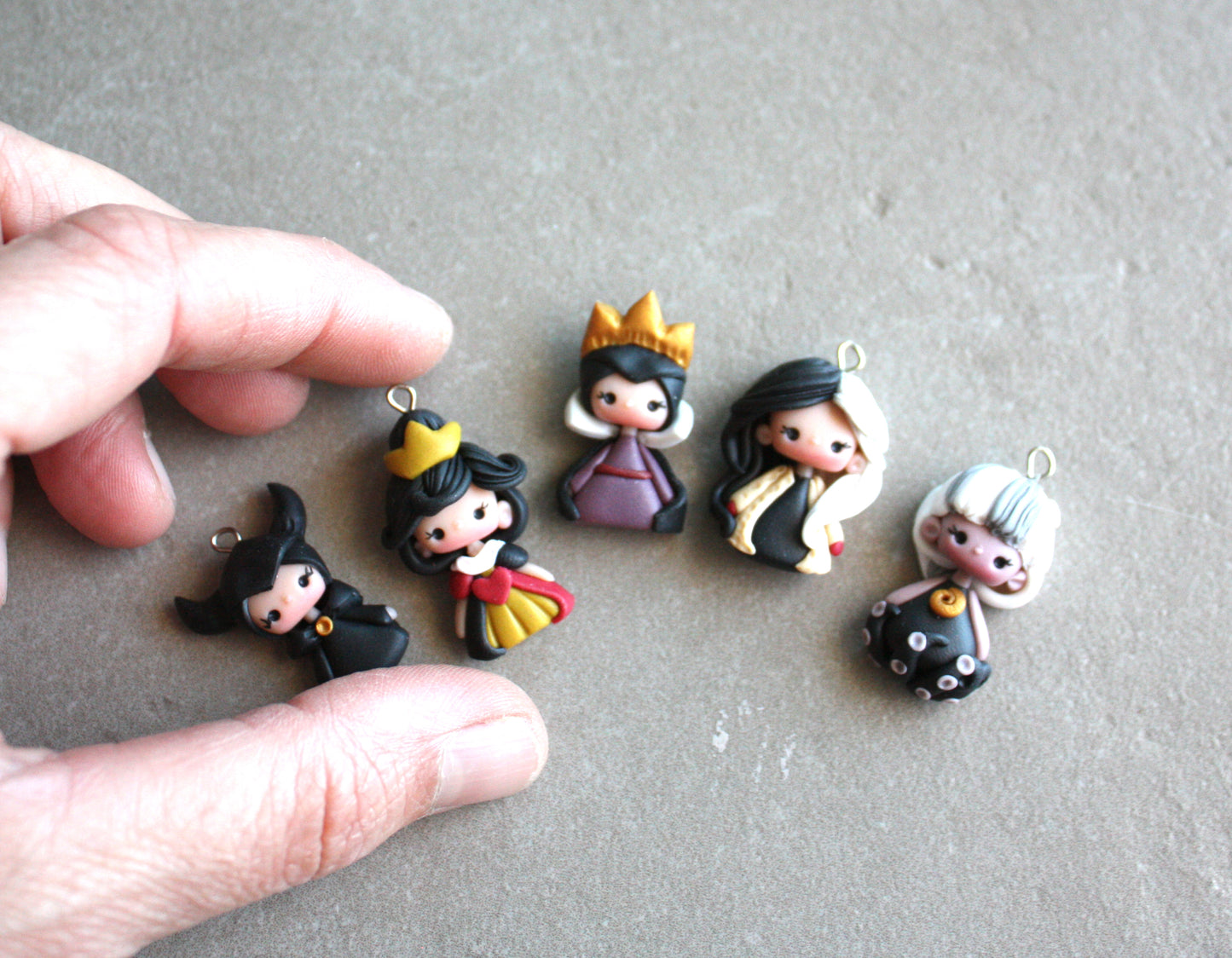 The Villains - Polymer Clay Dolls