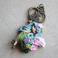 Handmade Polymer Clay Fairy on Bronze Key