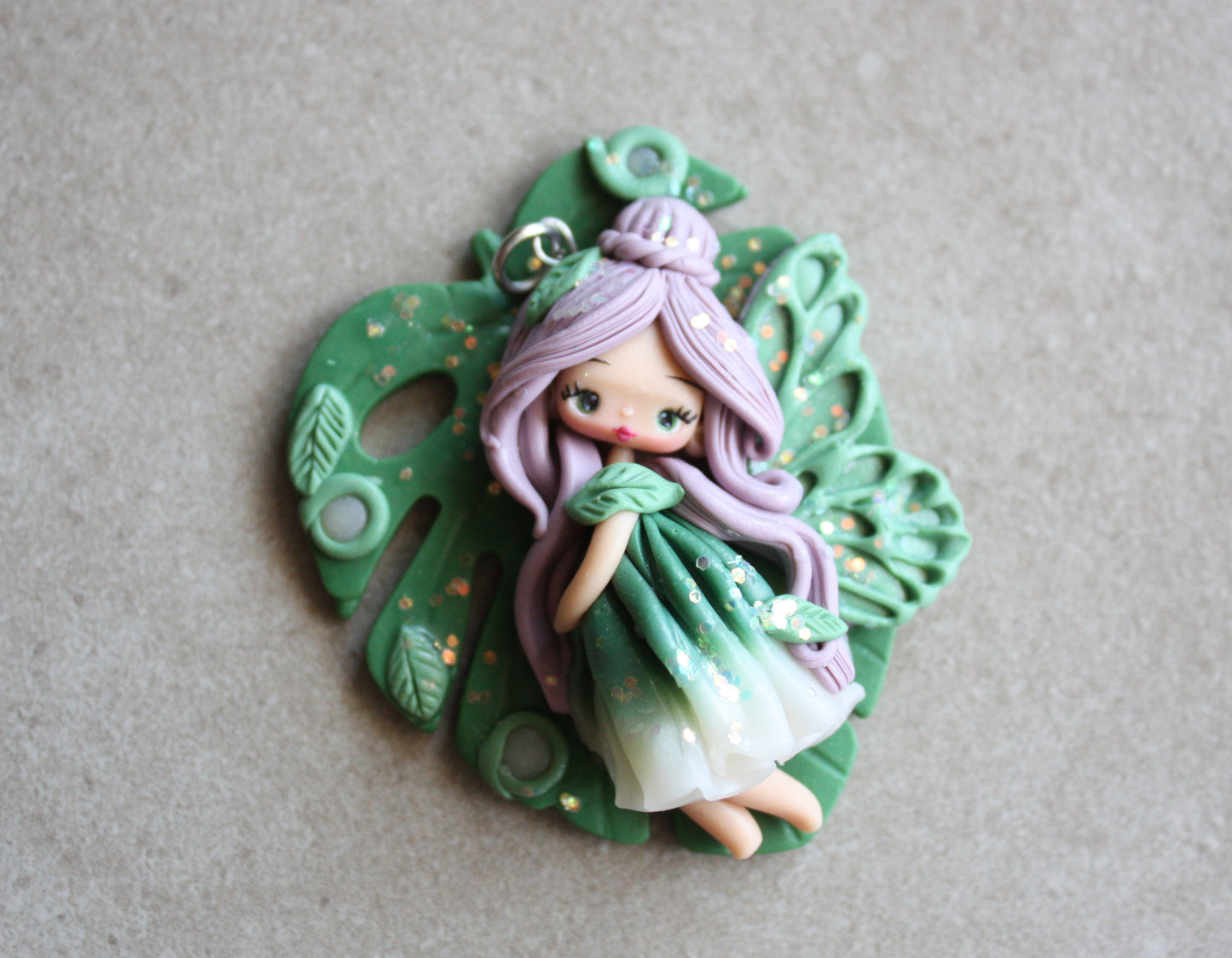 Fairy on a leaf