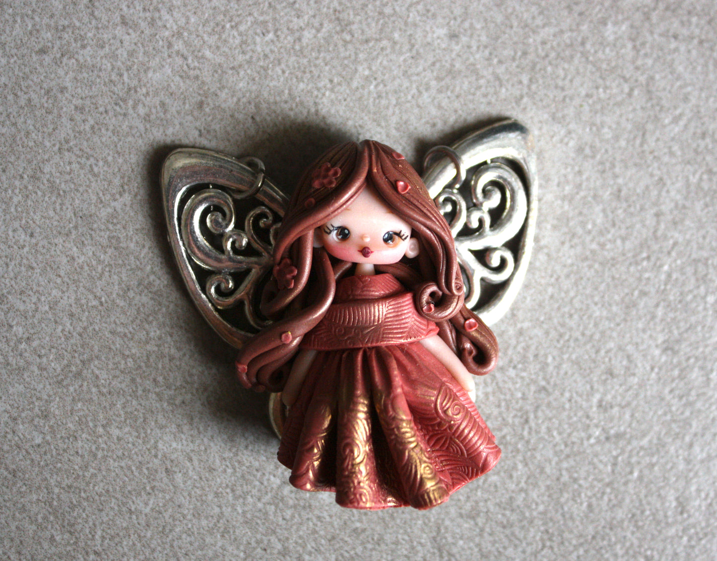 Fairy Erika - polymer clay doll