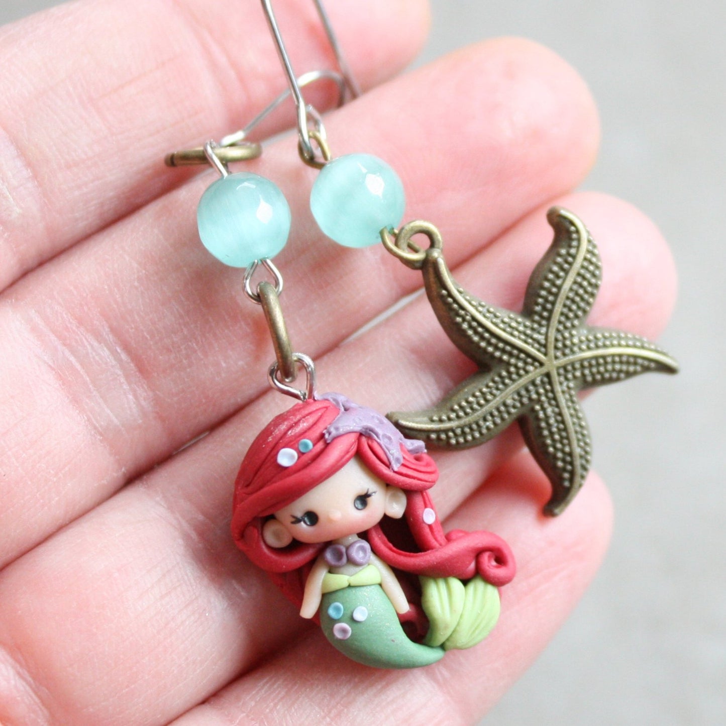 Ariel 2 drop earrings