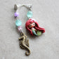 Ariel pendant earrings