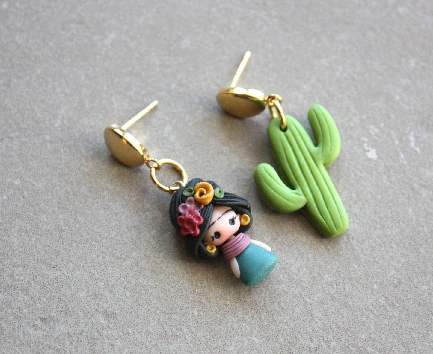 Frida drop earrings