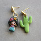 Frida drop earrings