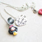 SnowWhite necklace with name