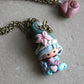 Necklace with Little Lucky Gnome VIII