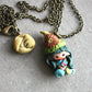 Necklace with Little Lucky Gnome V