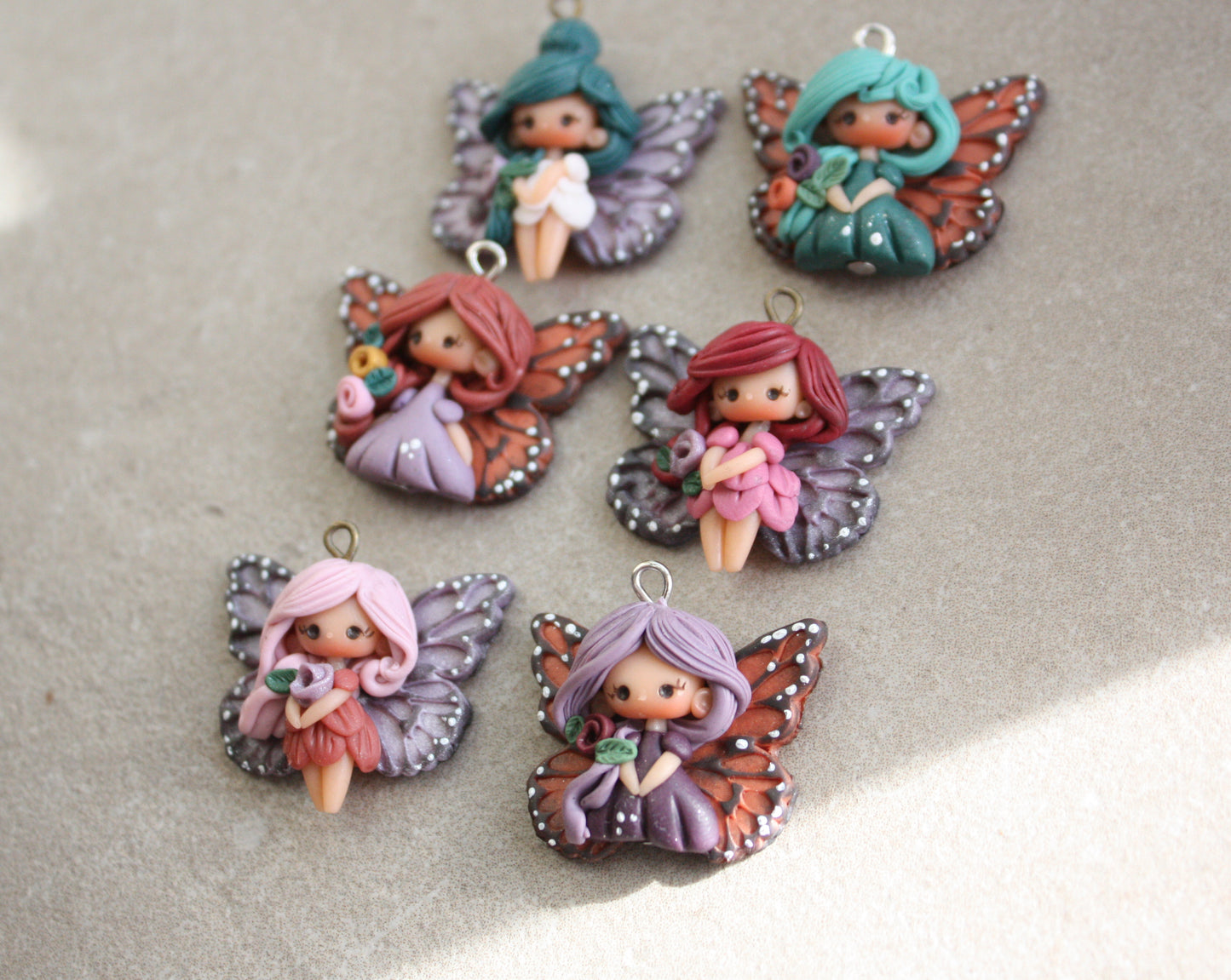 ciondolo butterfly doll 2- in stock!