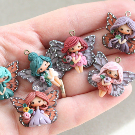 butterfly doll charm in stock!