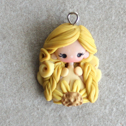  yellow Fairy charm