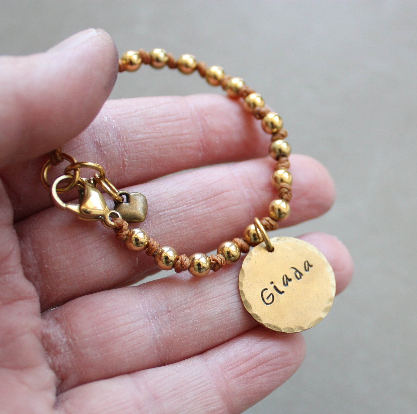 Bracelet with name