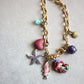 Ariel multicharm necklace