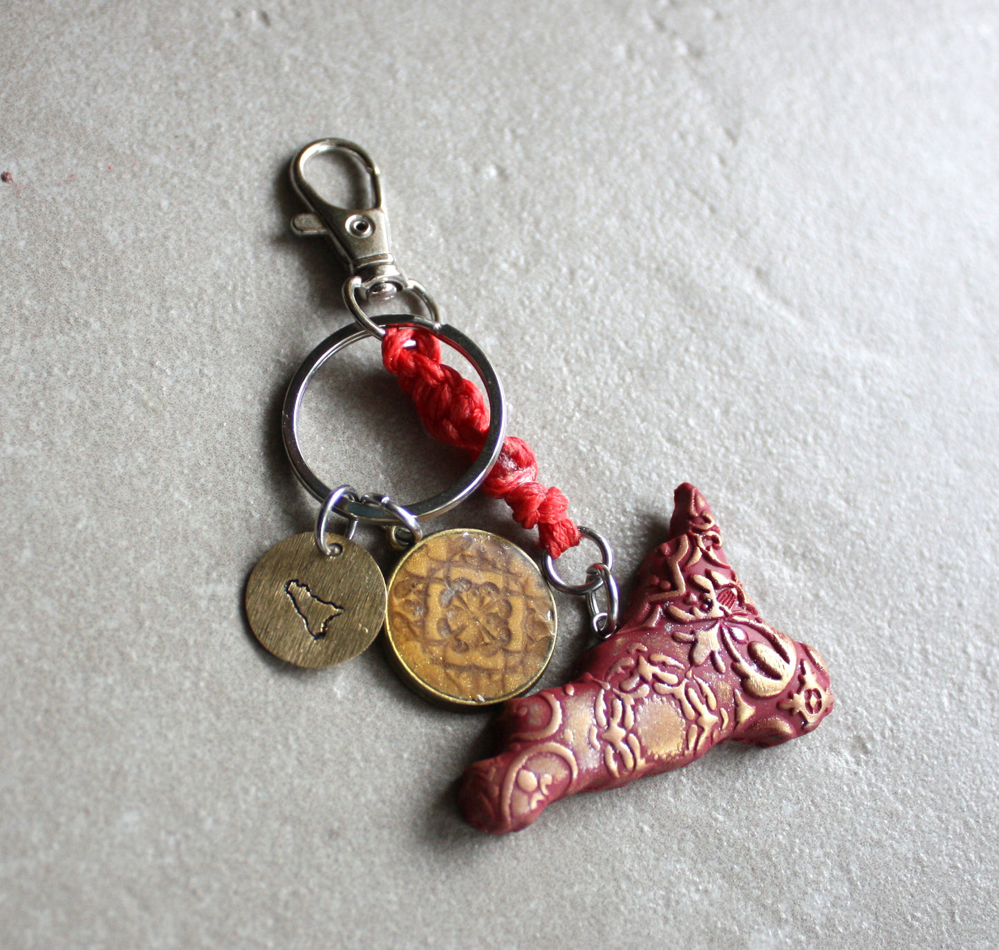 Sicily Keychain IV