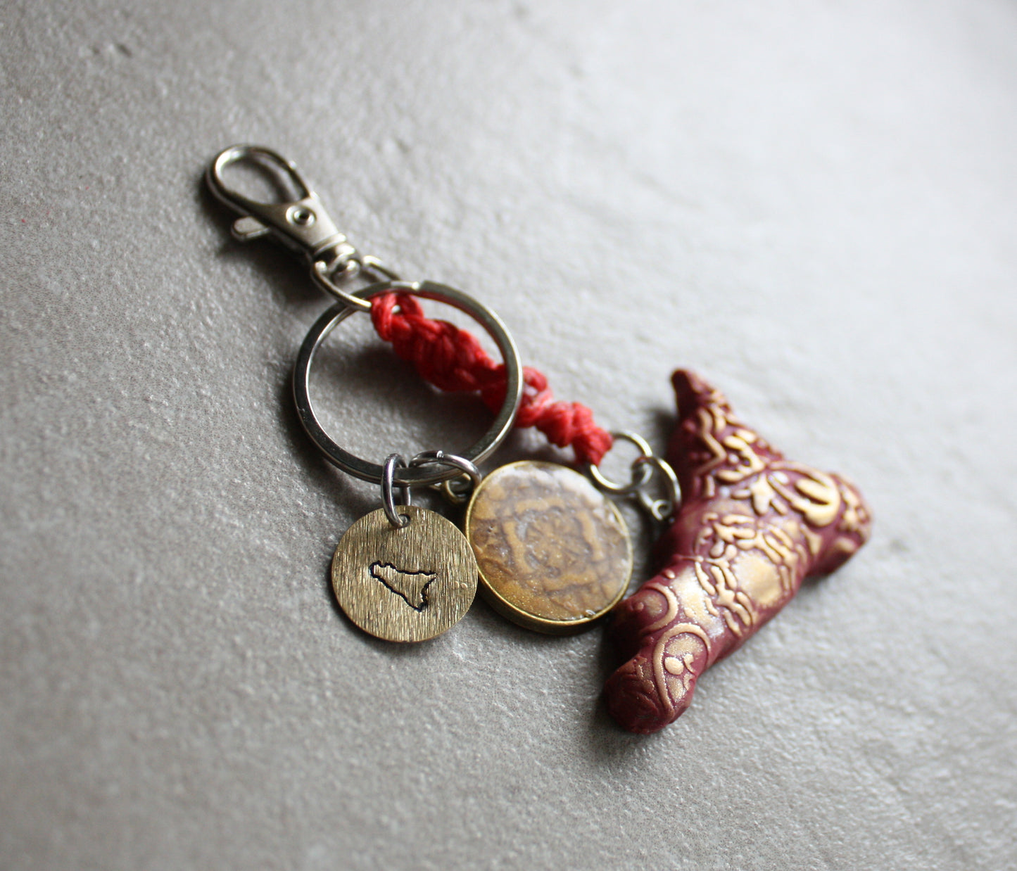 Sicily Keychain IV