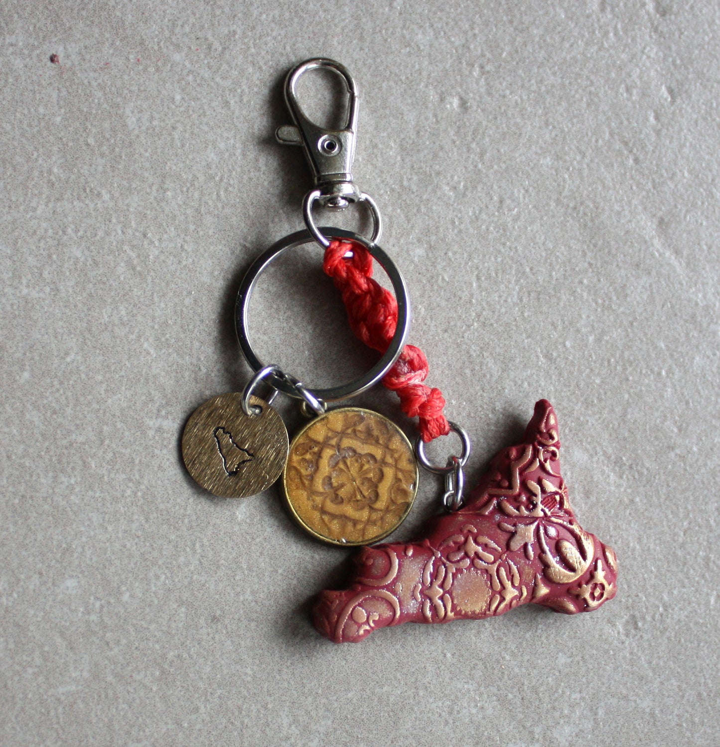 Sicily Keychain IV