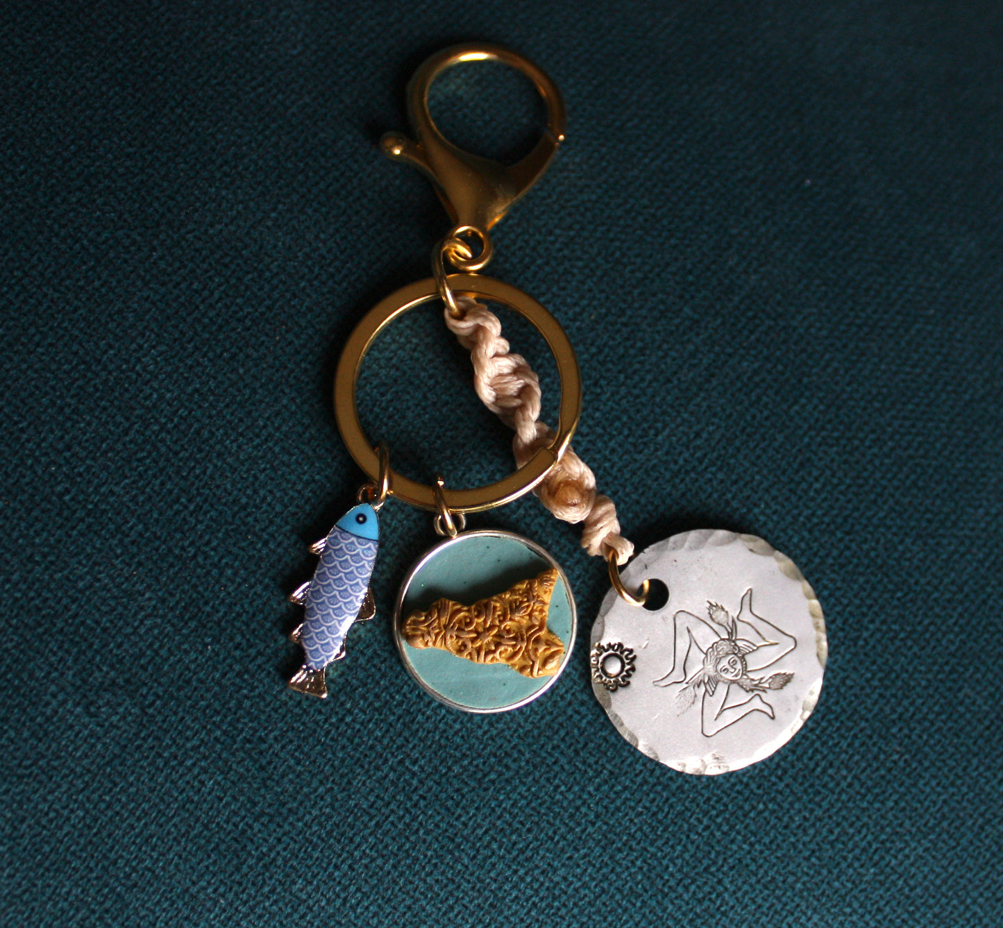 Sicily Keychain V