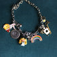 "Alice in Wonderland" Multi-Charm Necklace