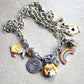 "Alice in Wonderland" Multi-Charm Necklace