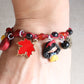 Bracciale macramè Biancaneve
