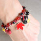 Bracciale macramè Biancaneve