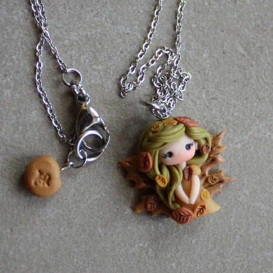 Autumn Fairy Necklace