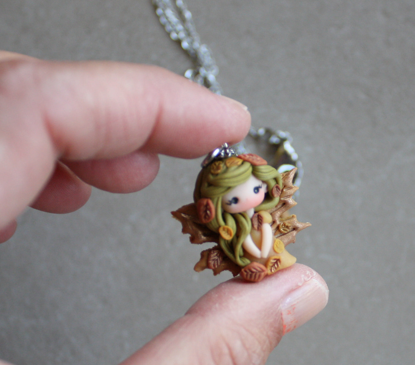 Autumn Fairy Necklace